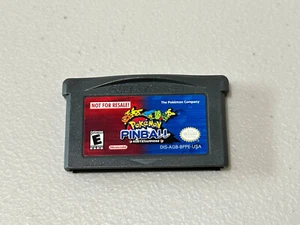 NOT FOR RESALE: Pokemon Pinball ruby&sapphire (Nintendo Game Boy Advance) - Picture 1 of 2