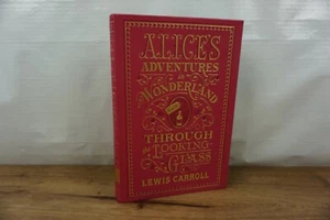 NEW Alice's Adventures in Wonderland & Through the Looking Glass PU Leather - Picture 1 of 7