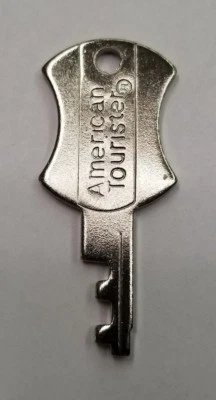 Vintage American Tourister Luggage Replacement Key for Cam Locks 2934