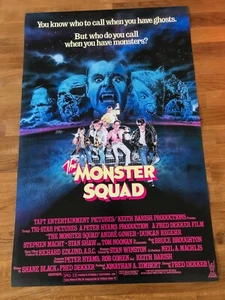 Movie Poster The Monster Squad 430mm x 640mm (Bit bigger than A2) - Picture 1 of 6
