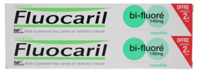 Fluocaril Bi-Fluorinated Mint Toothpaste 2 x ...