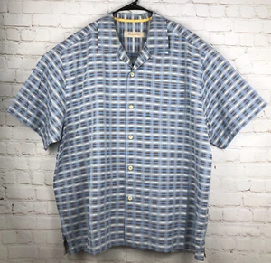 Tommy Bahama Men's Silk Blend Hawaiian Camp Button Down Shirt Size XL Big - Picture 1 of 5
