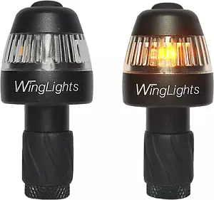 CYCL WingLights 360 Fixed Turn Signals Direction Indicators Permanent Position - Picture 1 of 7