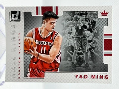 YAO MING 2017-18 Panini Donruss Basketball #20 Hall Kings Insert - Image 1 of 2
