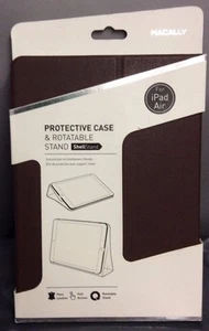 Macally Shellstand SMART 360 Degree Rotating Stand Case APPLE iPad Air Brown#G - Picture 1 of 4