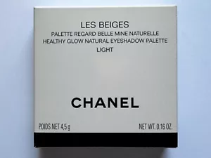 CHANEL LES BEIGES HEALTHY GLOW NATURAL EYESHADOW PALETTE LIGHT NEW 2025 - Picture 1 of 4