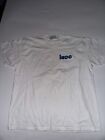Vintage Lee Heavyweight IUOE Engineering Union White Logo Shirt Size XL