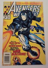 West Coast Avengers #94 NEWSSTAND 1st James Rhodes War Machine Marvel 1993
