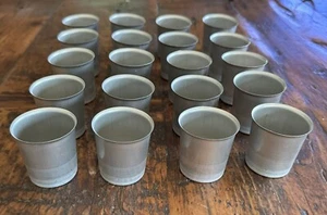 LOT OF 20 NEW SEAMLESS VOTIVE CANDLE MOLDS ~ 2” TALL - Picture 1 of 7