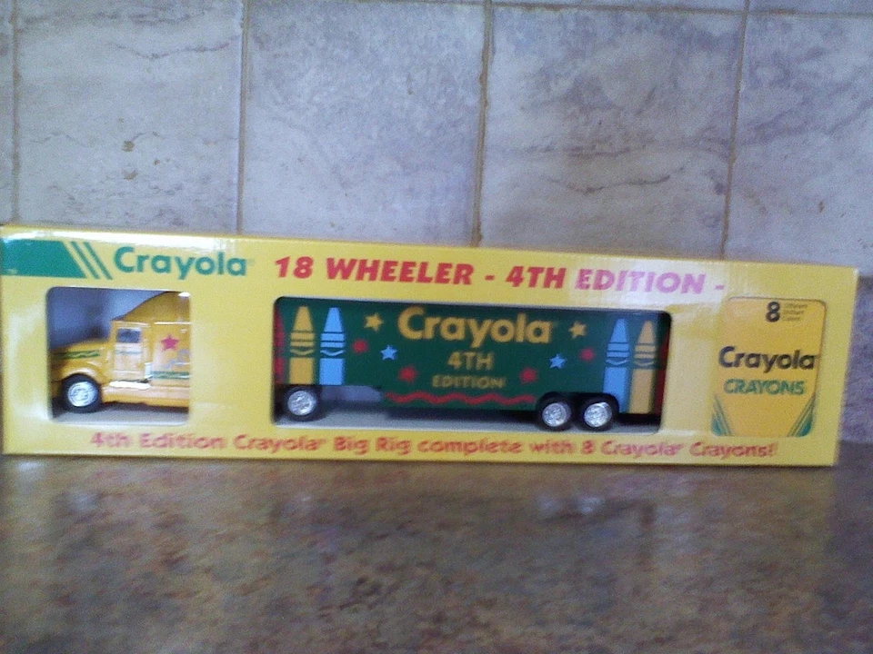 CRAYOLA 18 WHEELER 4TH EDITION BIG RIG COLLECTIBLE DIE-CAST - Image 1 of 1