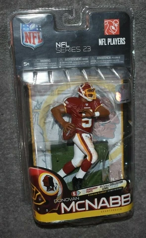 WASHINGTON REDSKINS DONOVAN MCNABB #5 NFL FOOTBALL SERIES 23 ACTION FIGURE Cover