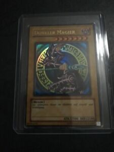 yugioh Yu-Gi-Oh Dunkler Magier TCG Sammelkarte Tradingcard