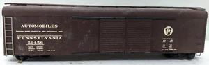 silver streak HO Pennsylvania PRR 74002 Double automobile Carrier Car wood. usa - Picture 1 of 4