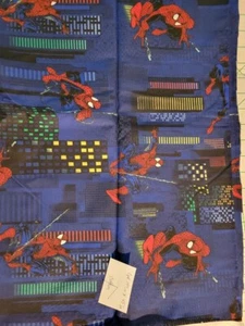 Cotton Fabric Spiderman. Pre-cut at 1yd 19" in. - Picture 1 of 1
