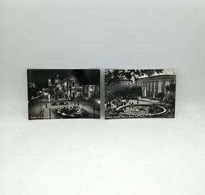 "CATANIA Duomo notturno + Giardino Bellini" 2 Cartoline animate NON viaggiate - Picture 1 of 2