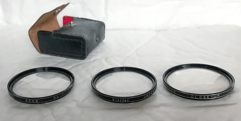 Vintage Vivitar 49mm Close up 3 Filter Set, +1 / +2  / +3 - Image 1 of 1