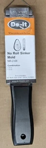 Do-It D3386 No Roll Sinker Mold 6 & 8 Oz (2 Cavities) - Bild 1 von 6