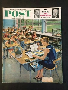 The Saturday Evening Post  April 9 1960 - Picture 1 of 2