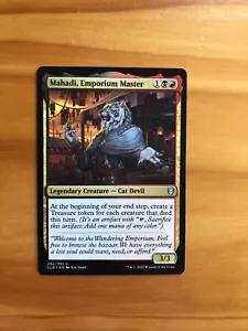 Mtg Carte Magic Commander Legens Baldur's Gate Mahadi, Emporium Master NM - Picture 1 of 1