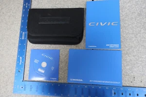 Honda Civic Hatchback Owner's Manual 2018 Book Set 18 Free Shipping OM919 - Picture 1 of 1