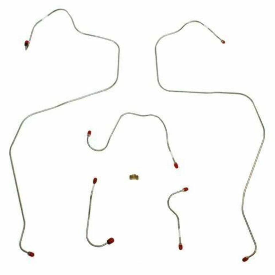 Front Brake Line Kit Fits AMC Javelin 1968-69 w/ 5pcs Standard Brakes-JKT6802OM - Image 1 of 1