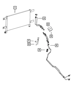 Genuine Mopar Cooler Bypass Valve 68186711AB - Picture 1 of 6