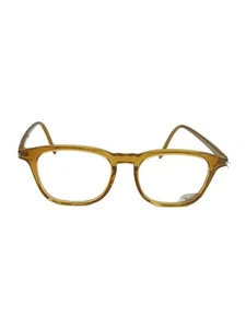SAINT LAURENT Glasses Plastic brown white Women's - Picture 1 of 5