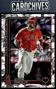 Mike Trout 2025 Topps #200 Diamante Foil - Picture 1 of 2