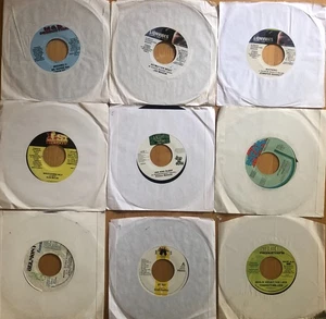 Reggae Roots Ragga Collection job Bundle lot 7 " vinyl Singles 45's x 9 Jamaica - Picture 1 of 1