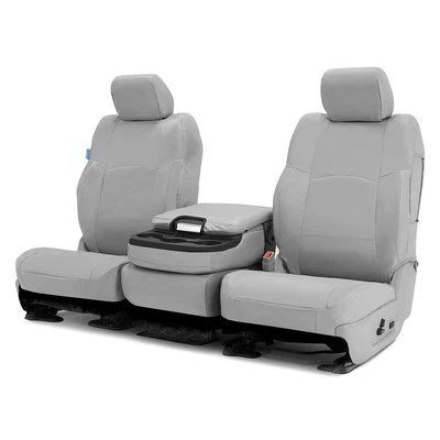 For GMC Sierra 3500 HD 15-19 Seat Cover Cordura Ballistic 1st Row Light Gray - Imagem 1 de 4