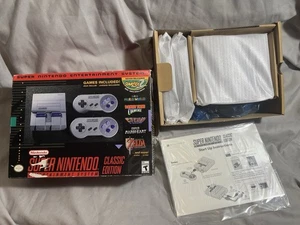 ¡Nuevo! ¡Nunca usado! Sistema de entretenimiento clásico SNES Super Nintendo  - Imagen 1 de 12