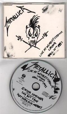 Metallica - Nothing Else Matters (CD 1992) Live At Wembley Stadium London - image 1 of 2