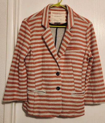 Полосатый блейзер размер средний Anthropologie  - Изображение 1 из 4
