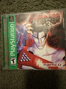 Sony PlayStation 1 Green Label Tekken 3 Videospiel in Hülle - Bild 1 von 3