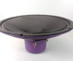 Woofer vintage scudo stemma cornice viola 12" made in Denmark - Foto 1 di 16