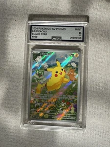 Pikachu 088 Sv: Scarlet & Violet Promo Cards Holo Grade 9 MINT AGS Pokemon - Picture 1 of 3
