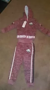 AQ Sport Toddler Girl Sweat Suit Active Wear * Size 4T * Brand New W/ Tag! - Picture 1 of 12