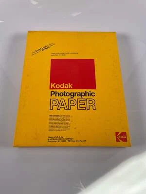 KODAK Photographic Paper - 100 Sheets Polycontrast F - 8x10 sealed, exp 1981