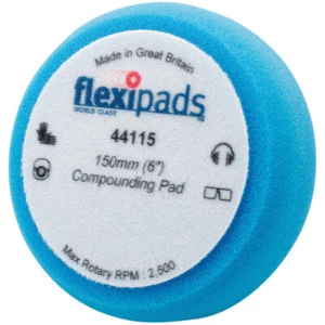 Flexipads World Class 44115 Azul Compuestos/Pulido Espuma 150 x 50mm Agarre - Picture 1 of 1