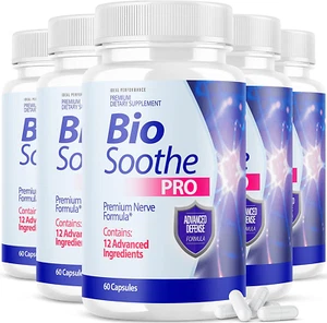 (5 Pack) Biosoothe Pro Neuropathy Treatment Capsule for Nerve - Picture 1 of 12
