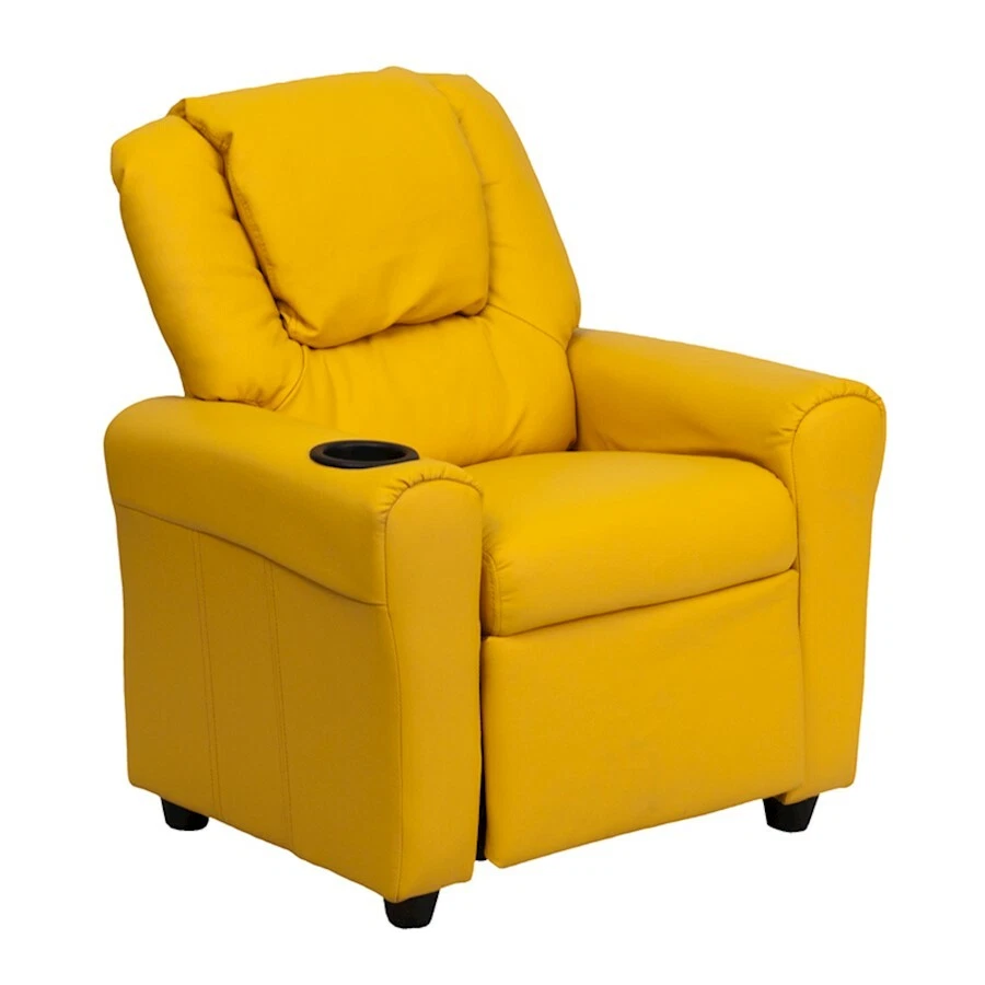 Flash Furniture Amarillo Niños Reclinable, Amarillo - DG-ULT-KID-YEL-GG Foto 1 de 1