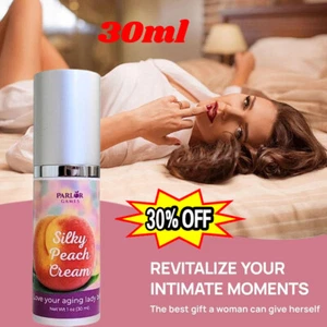 Parlor Games Crema alla Pesca Setosa - Crema di Estriolo Bioidentica per Donna 30ml - Foto 1 di 11
