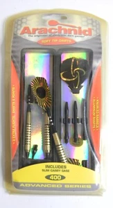 Arachnid SFA-400 3-pack Advanced Series Aluminum Soft Tip Darts with carry case - Picture 1 of 5