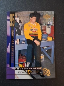 1996 Upper Deck Nascar Michael Waltrip Trading Card #252 - Picture 1 of 2