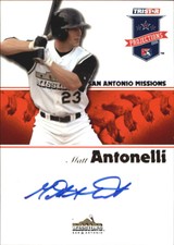 2008 TRISTAR PROjections Autographs #124 Matt Antonelli