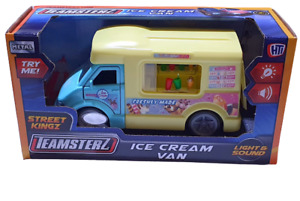 Teamsterz Ice Cream Van Musical Lights & Sounds Diecast Kids Vehicle Toy Gift