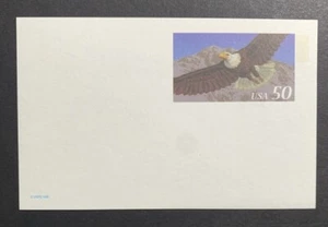 U.S. Stamps SC #UX219a 50¢ American Eagle Postal Card. MNH - Picture 1 of 2