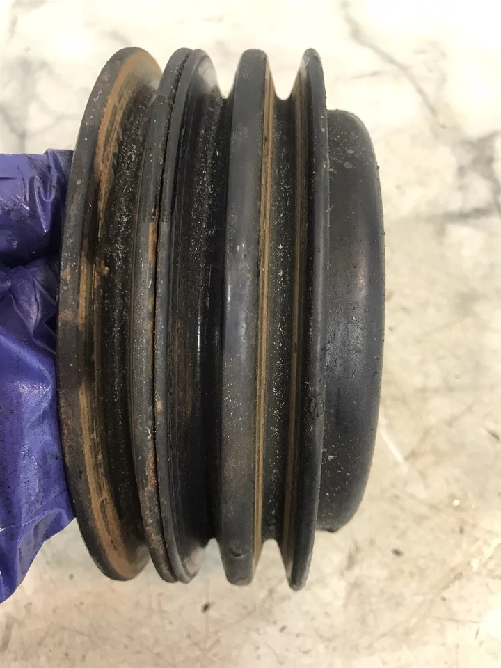 96 OMC Volvo Penta 5.0 L 302 V8 Ford Marine Engine 3 groove crank shaft pulley - Image 1 of 4