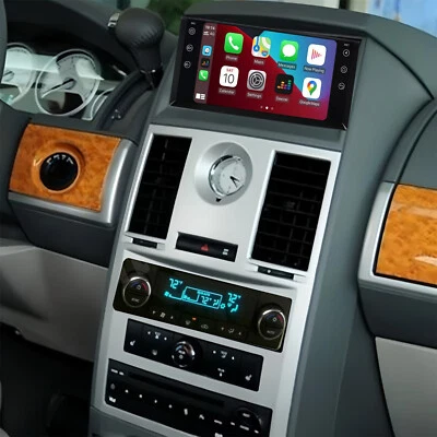 For 2008 2009 2010 Chrysler Town & Country  CarPlay Navigation GPS Radio BT Foto 1 de 4