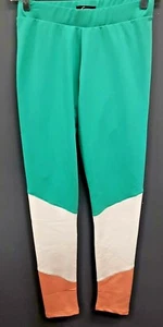 Women's Camp Leggings - Mint Green/Peach - Picture 1 of 2
